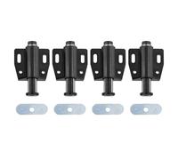 4X Push to Open Magnetic Touch Latches for Cupboard Doors | Press the door gently to release the latch, so handle-free cupboards and drawers open with a simple touch.