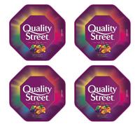 4x Quality Street Assorted Milk Chocolate Sweets, 550g, New 2025