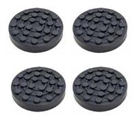 4x Ravaglioli 2 Post Lift Pads 110mm - Hook-On Rubber Ramp Pads Compatible With RAV, Bradbury, Hofmann & Werther