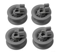 4x Replacement Wheels Dishwasher Upper Basket 31 mm Robust | Durable ABS material, grey colour, set of 4, for upper basket, durable and stable