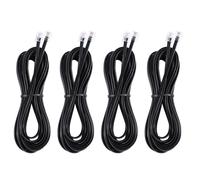 4X RJ11 6P4C Telephone Cable Cord ADSL Modem 5 Meters