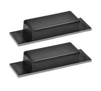 4X Rubber Tipper Block Pad Steel Landing Buffer Trailer 150mm X 40mm Weld On Hgv