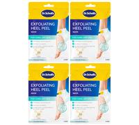 4x Scholl ExpertCare Exfoliating Heel Peel Foot Mask 4 Pairs