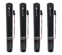 4x Showtec FX Shot 50cm Electric Confetti Cartridge (Multicolour Metallic)