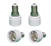 4x Socket Adaptor E14 to G4 MR16 GU5.3 GU4 for LED or Halogen Light Bulbs