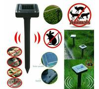4X Solar Power Ultrasonic Pest Animal Repeller Pet Scarer Control