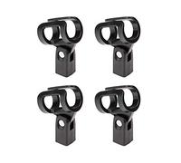 4x Soundsation Wireless Microphone Holder Clip for Microphone Stand