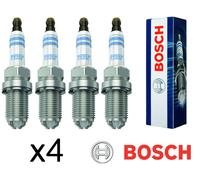 4x Spark Plug Bosch 242236675 HR 7 NII 332 S / 96315 Fits Ford JLR Volvo 09 19