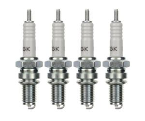 4x spark plug NGK D8EA 2120 fits Kawasaki Z 400 500 550 ZL 900 Suzuki GSX 1100