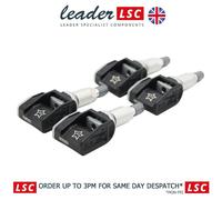 4x Steel TPMS Sensors Genuine SCHRADER BMW X4 from 2019 G02 NEW 36106887147 OE