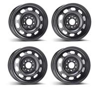 Alcar Stahlrad Steel Wheel 9613 7.0Jx16 ET40 5x120 for BMW 1/2 Series Black