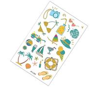 4x Sun taatto Sticker - Reapply Reminder | Uv Patches For Sunscreen | Reminder taatto Sticker Sun | Color Changing Patch For Trips Training Fishing Camping Picnics Garden Work Hiking Sports Beach