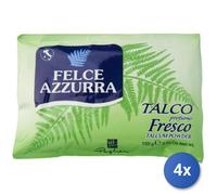 4x Talc Envelope 100 Gr. Fern Blue Fresh