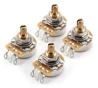 4x TAOT Custom CTS 525K Pot 3/8” Short Split Shaft Audio Taper 10% Tolerance
