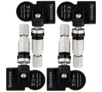 4x Tire Pressure Sensors TPMS Sensors Metal Valve Silver for GreatWall Voleex C3