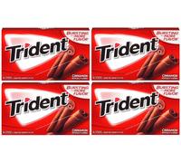 4x Trident Watermelon Twist Flavor Sugar Free Gum With Xylitol American Sweets