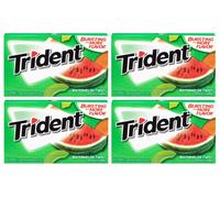 4x Trident Watermelon Twist Flavor Sugar Free Gum With Xylitol American Sweets