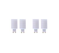 4x Tuya WiFi G9 Dimmable Light G9 6W LED Lamp Bulb Halogen Light Voice Control LED Bulbs 2PCS EU Plug