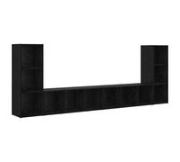 TV Cabinet Set Wall-mounted 4 pcs Engineered Wood Wall-Mounted Display vidaXL