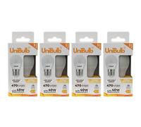 4X Unibulb Led Golf E27 (Es) 470Lm 4.2W 2700K (Warm White) Light Bulb - Pack Of 1