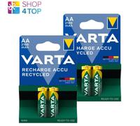 4x Varta AA 2100mAh NiMH Rechargeable Batteries Ready2Use Pre-Charged 1.2V