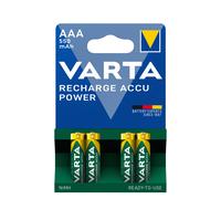 4x Varta AAA NiMH Rechargeable Batteries 1.2V 550mAh