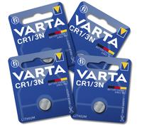 4x VARTA CR1/3N 1/3N Batteries 3V Lithium Coin Cell Button DL1/3N 2L76 CR11108