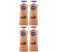 4x Vaseline Intensive Care Cocoa Radiant Cocoa Butter Body Lotion 20.3 oz/600ml