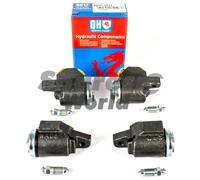 4x Wheel Brake Cylinders Front Left & Right Fits Morris QH BWC3417+BWC3418