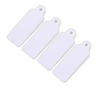 4X White Rubber Window Wedges Soft Rubber Window Door Table Furniture Wedges Stop Stopper Stay Jam Lock in White Ideal for Stopping Sash Lift Up Windows from Rattling.