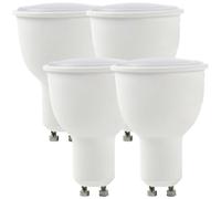 Loops 4x WiFi Colour Changing LED Light Bulb 4.5W GU10 Warm Cool White Dimmable Lamp Loops White