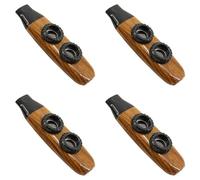 4X with 5 Flute Diaphragms Plastic Musical Instruments for Guitar, Ukulele