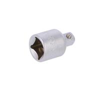 4X YT-3853 Reducer Chrome Vanadium Steel 27mm Size: 1/4"M,3/8"F YATO