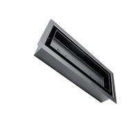 4x10 Inch Strong Metal Floor Outlet Constructed from Thick Steel for Better Durability Supporting 300 Sovereigns with Elegant Modern Plan Enhancing Homeliness Metal Floor Outlet