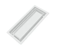 4x10 Inch Strong Metal Floor Outlet Constructed from Thick Steel for Better Durability Supporting 300 Sovereigns with Elegant Modern Plan Enhancing Homeliness Metal Floor Outlet