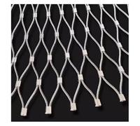 4x10m Stainless Steel Wire Mesh Safety Net for Garden Window Stair Protection - Smooth Surface No Sharp Edges Fall Prevention Barrier (13.12x32.8ft)