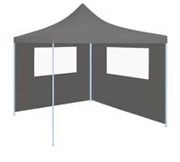 vidaXL Gazebo Sidewall with Windows Anthracite Party Tent Outdoor Canopy Wall