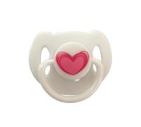 4x2.8 Cm Magnetic Pacifier for Reborn Dolls - Pacifier for Reborn Baby Doll, Bear Shaped Boy Girl Magnet Pacifier, Dolls Nipple for Dolls Accessories, Pretend Play Feeding Toy Supplies Dolls