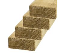 4x2 Treated Timber Lengths Wooden Batons Various Lengths[4x2 (100mm x 50mm),6ft (1800mm),pack of 4 lengths]
