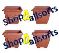 4x22cm Square Venetian Planter