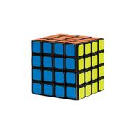 4x4 Classic Sticker Puzzle Cube, Traditional Design, ABS Speed Cube Toy