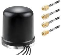 4x4 MIMO Omnidirectional Low Profile Wide-Band 4G LTE 5G Magnetic Base External Antenna for Boosts Performance of 4G/5G Routers Gateways Hotspot Verizon AT&T T-Mobile RV Home Internet, Slinkdsco