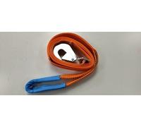 4x4 Recovery Strap Towing 5T 1m To 30m Off Road Tree Strop With Snap Hook (Orange, 5m)