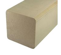 4x4" Smooth Treated C24 Timber Planed Wooden Pergola Post 95x95mm - For Garden Projects And Crafts (1, 0.6m)