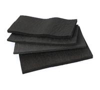 4x4in Soft Carbon Graphite Felt PAN Electrical Thin Sheet High Pure Carbon Graphite Industrial Grade Flexible Electrode For School Experiment(100 * 100 * 10mm)