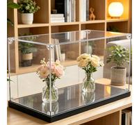 4x4x6 6x6x6 16x8x8 22x22x22 33x30x30 Inch Acrylic Display Box Mirror, Action Figures Transparent Cube Presentation Boxes, Acrylic Collector Case(70x40x40cm/28x16x16")
