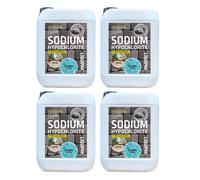 (4x5 Litres) Sodium Hypochlorite | Patio Cleaner 5-20 Litres