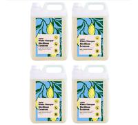 Liquipak White Vinegar Sicilian Lemon Multi-Purpose Cleaner, Vegan & Cruelty-Free, 2x5 Litres - Powerful Cleaning Agent, Bulk Pack, Versatile, Ready to Use