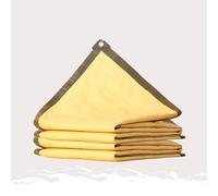 4x5m White Shade Cloth with Grommets - Durable Outdoor Sun Screen for Greenhouses Gardens & Patios - UV Protection Wind-Resistant Easy to Install 3x3m Option Available