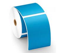 4X6" 100 X 150mm Blue Direct Thermal Labels 500/roll Zebra Toshiba Citizen 6X4